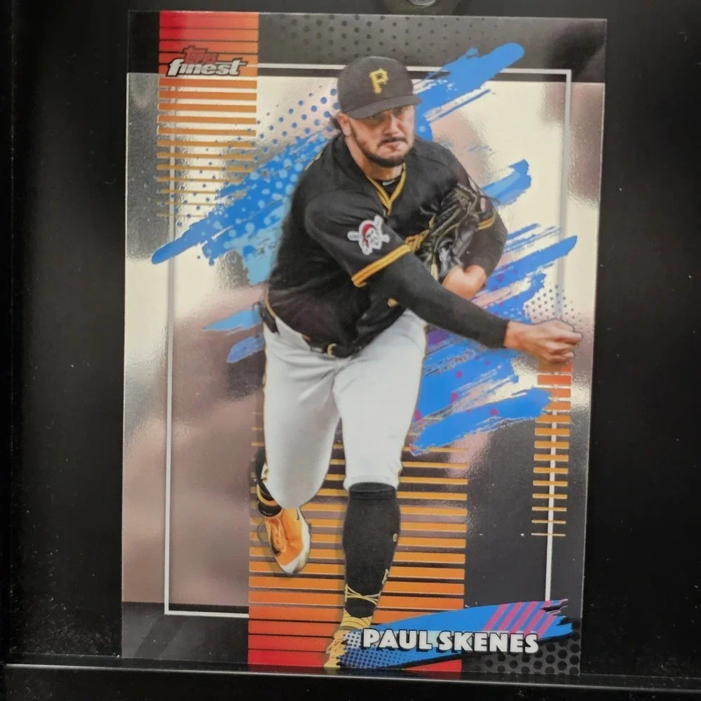 2026 Topps Finest Paul Skenes Rare Aqua Mini Diamond Refractor /199, Uncommon